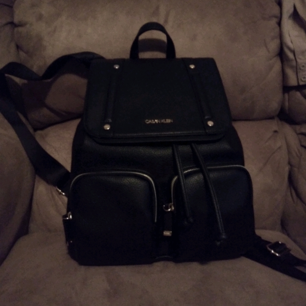 Calvin Klein black backpack